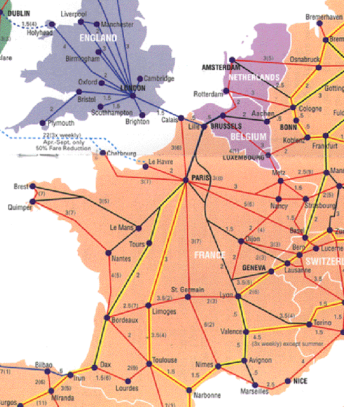 Chunnel Train Map Best Train 2018